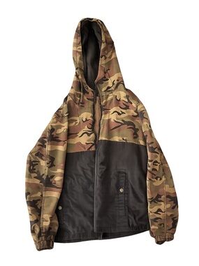Nomad Camo Field Jacket in Brown & Green